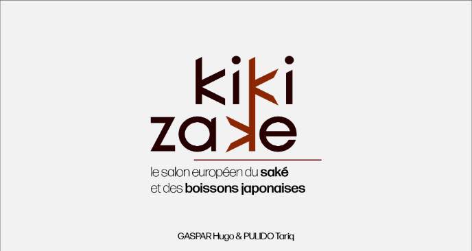 Maquette de l'identité visuelle Kiki Zake